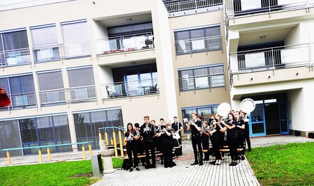 Nastopila je tudi Godba Cerklje_